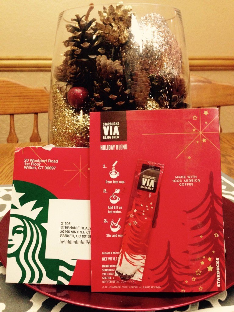 Starbucks Via Mailer